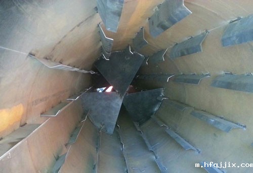 砂石烘干机内部结构