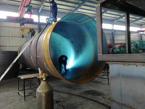 矿渣烘干机生产现场